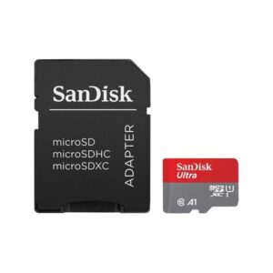 Tarjeta de Memoria SanDisk Ultra 64GB microSD XC con Adaptador/ Clase 10/ 140MBs 619659200541 SDSQUAB-064G-GN6MA SND-MICROSD ULTRA 64 ADP