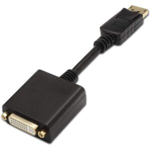 Cable Conversor Aisens A125-0133/ DisplayPort Macho - DVI Hembra/ 15cm/ Negro 8436574701326 A125-0133 AIS-ADP A125-0133