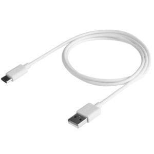 Cable USB Tipo-C Xtorm CE004/ USB Tipo-C Macho - USB Macho/ Hasta 60W/ 5Gbps/ 1m/ Blanco 8718182276596 CE004 XTO-CAB CE004