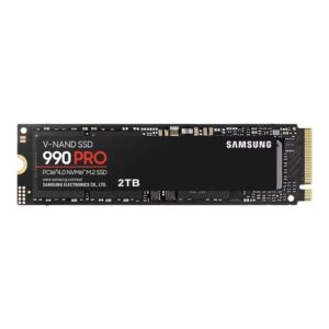 Disco SSD Samsung 990 PRO 2TB/ M.2 2280 PCIe 4.0/ Compatible con PS5 y PC/ Full Capacity 8806094215038 MZ-V9P2T0BW SAM-SSD M2 990 PRO 2TB