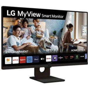 Smart Monitor LG MyView 32SR50F-B 31.5"/ Full HD/ Smart TV/ Multimedia/ Negro 8806096023358 32SR50F-B LG-M 32SR50F-B