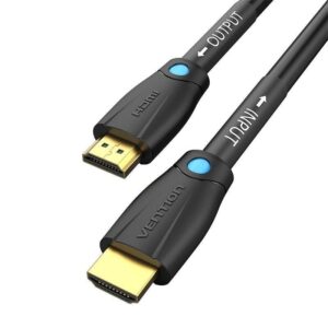 Cable HDMI 2.0 4K Vention AAMBF/ HDMI Macho - HDMI Macho/ 1m/ Negro 6922794754041 AAMBF VEN-CAB AAMBF