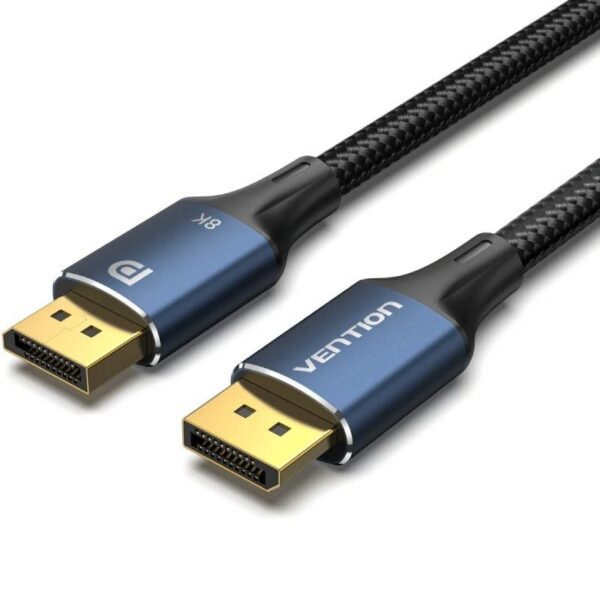 Cable Vention HCELF/ DisplayPort Macho - DisplayPort 8K Macho/ 1m/ Azul 6922794765283 HCELF VEN-CAB HCELF