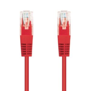 Cable de Red RJ45 UTP Nanocable 10.20.0400-L25-R Cat.6/ 25cm/ Rojo 8433281011007 10.20.0400-L25-R NAN-CAB 10 20 0400-L25-R