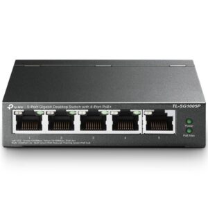 Switch TP-Link TL-SG1005P 5 Puertos/ RJ-45 10/100/1000 PoE 6935364083212 TL-SG1005P TPL-SWITCH TL-SG1005P