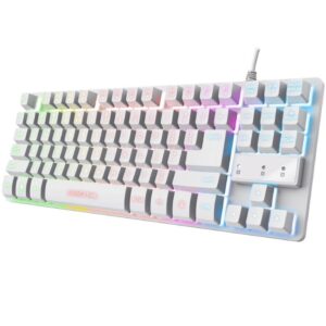 Teclado Gaming Trust Gaming GXT 833W Thado TKL 8713439247398 24739 TRU-TEC GXT833W THADO TKL WH