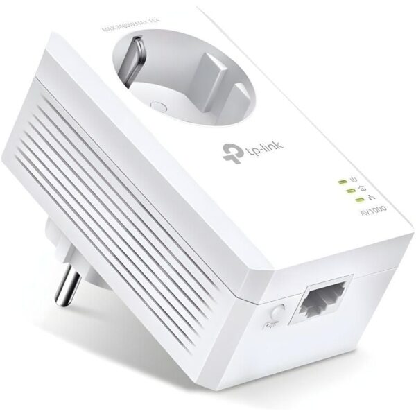 Adaptador Powerline TP-Link TL-PA7017P 1000Mbps/ Alcance 300m 6935364010812 TL-PA7017P TPL-PLC TL-PA7017P