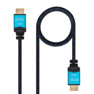 Cable HDMI 2.0 4K Nanocable 10.15.3707/ HDMI Macho - HDMI Macho/ 7m/ Negro/ Azul 8433281008502 10.15.3707 NAN-CAB 10 15 3707