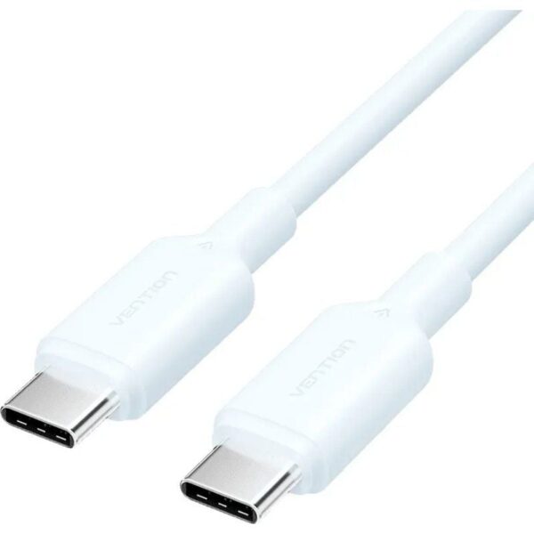 Cable USB 2.0 Tipo-C 3A Vention TRCSF/ USB Tipo-C Macho - USB Tipo-C Macho/ Hasta 60W/ 480Mbps/ 1m/ Azul 6922794783362 TRCSF VEN-CAB TRCSF