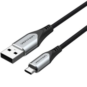 Cable USB 2.0 Vention COCHF/ microUSB Macho - USB Macho/ 480Mbps/ 1m/ Gris 6922794752429 COCHF VEN-CAB COCHF