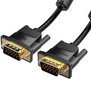 Cable VGA Vention DADBH/ VGA Macho - VGA Macho/ 2m/ Negro 6922794733046 DADBH VEN-CAB DADBH