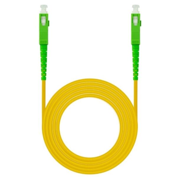 Cable de Fibra Óptica G657A2 Nanocable 10.20.0001/ LSZH/ 1m/ Amarillo 8433281012073 10.20.0001 NAN-CAB 10 20 0001