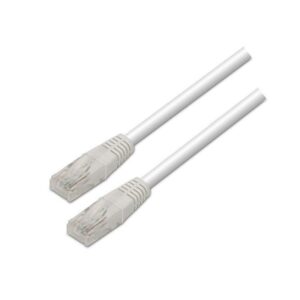 Cable de Red RJ45 UTP Aisens A133-0201 Cat.5e/ 10m/ Blanco 8436574702002 A133-0201 AIS-CAB A133-0201