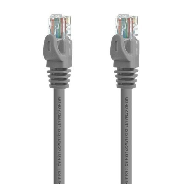 Cable de Red RJ45 UTP Aisens A145-0325 Cat.6A/ 50cm/ Gris 8436574703788 A145-0325 AIS-CAB A145-0325