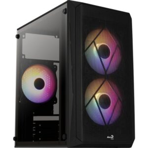 Caja Gaming Minitorre Aerocool CS107 V2 4710562759389 CS107 V2 AER-CAJA CS107 V2