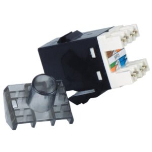 Conector RJ45 Phasak SD 3018 Cat.6 UTP/ Negro 5605922051243 SD 3018 PHK-CONECTOR SD 3018