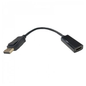 Conversor 3GO ADPHDMI/ DisplayPort Macho - HDMI Hembra/ 15cm/ Negro 8436531550059 ADPHDMI 3GO-ADP ADPHDMI