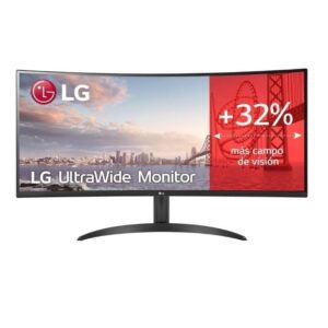 Monitor Profesional Ultrapanorámico Curvo LG UltraWide 34WR50QC-B 34"/ WQHD/ Negro 8806084254368 34WR50QC-B LG-M 34WR50QC-B