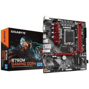 Placa Base Gigabyte B760M GAMING DDR4 Socket 1700/ Micro ATX 4719331851415 9MB76MG4-00-11 GIG-PB B760M GAMING DDR4