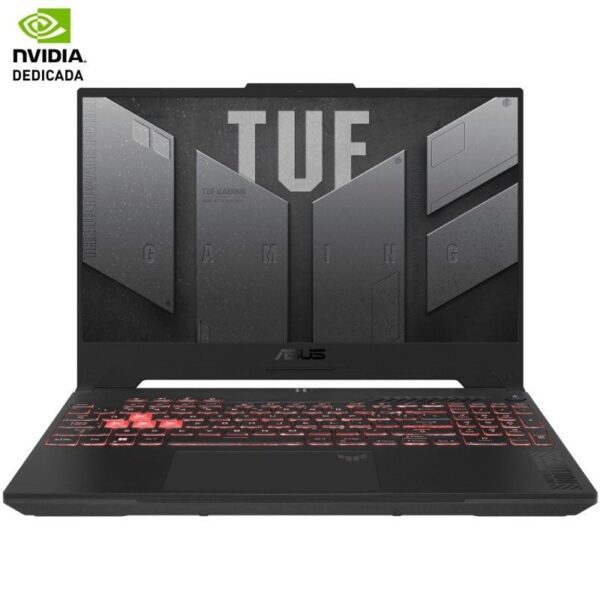 Portátil Gaming Asus TUF Gaming A15 TUF507NVR-LP047 Ryzen 7 7435HS/ 16GB/ 512GB SSD/ GeForce RTX 4060/ 15.6"/ Sin Sistema Operativo 4711387712184 90NR0JK5-M002U0 ASU-P TUF507NVR-LP047