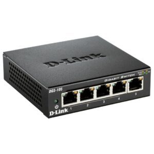 Switch D-Link DGS-105 5 Puertos/ RJ-45 10/100/1000 790069368226 DGS-105/E DLK-SWITCH DGS-105