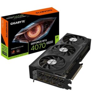 Tarjeta Gráfica Gigabyte GeForce RTX 4070 SUPER WindForce OC 12G/ 12GB GDDR6X 4719331354169 9VN407SWO-00-10 GIG-GF RTX4070 S WINF OC 12G