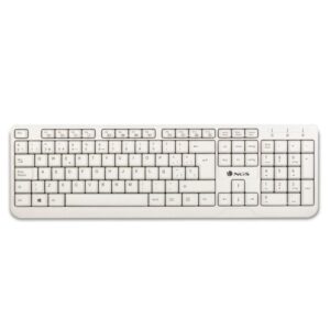 Teclado NGS Spike/ Blanco 8435430612219 SPIKE NGS-TEC SPIKE