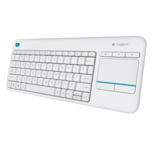 Teclado para Smart TV Logitech Wireless Touch K400 Plus/ Blanco 5099206059368 920-007138 LOG-TEC 920-007138