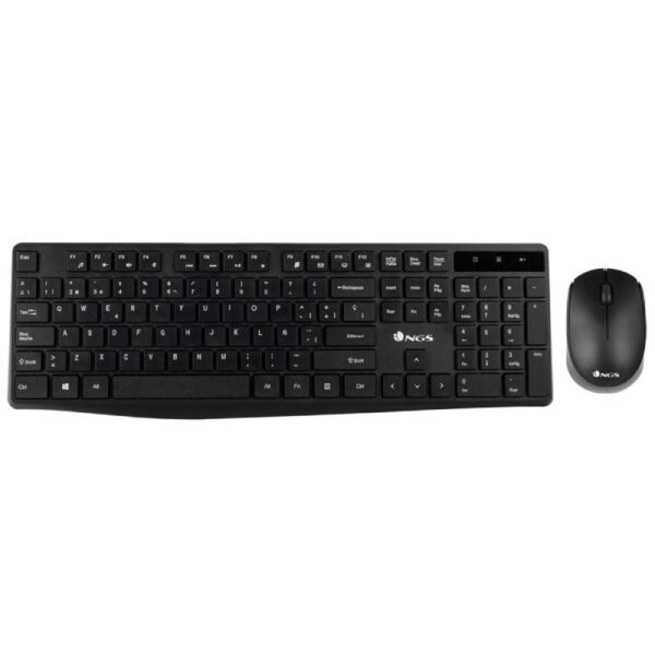 Teclado y Ratón Inalámbricos NGS Allure Kit 8435430617726 ALLUREKIT NGS-TEC SET ALLUREKIT