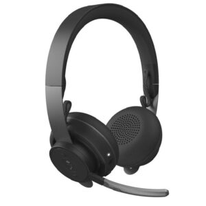 Auriculares Inalámbricos Logitech Zone Wireless MSFT/ con Micrófono/ Bluetooth/ USB/ Negros 5099206088580 981-000854 LOG-AUR INAL ZONE WIR MSFT