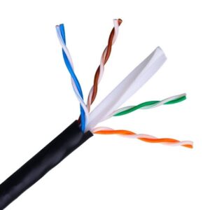 Bobina de Cable RJ45 para Exteriores UTP Aisens A135-0264 Cat.6/ 305m/ Impermeable/ Negro 8436574702637 A135-0264 AIS-CAB A135-0264