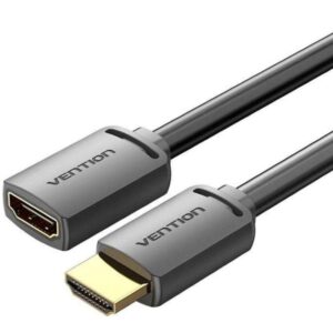 Cable Alargador HDMI 4K Vention AHCBH/ HDMI Macho - HDMI Hembra/ 2m/ Negro 6922794766877 AHCBH VEN-CAB HDMI AHCBH