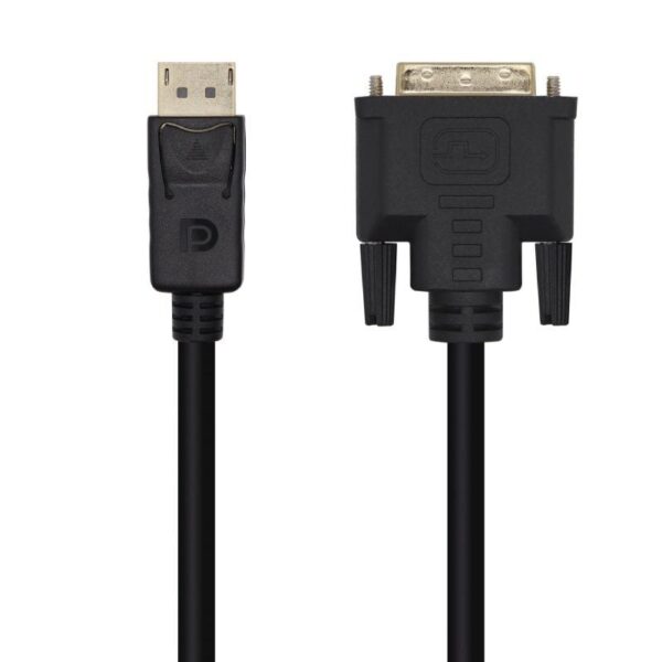 Cable Conversor Aisens A125-0463/ DisplayPort Macho - DVI Macho/ Hasta 5W/ 2300Mbps/ 3m/ Negro 8436574705164 A125-0463 AIS-CAB A125-0463