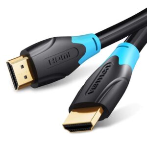 Cable HDMI 2.0 4K Vention AACBF/ HDMI Macho - HDMI Macho/ 1m/ Negro 6922794732643 AACBF VEN-CAB HDMI AACBF