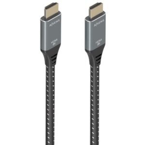 Cable HDMI 2.1 8K Aisens A150-0876/ HDMI Macho - HDMI Macho/ 5m/ Gris y Negro 8435739901618 A150-0876 AIS-CAB A150-0876