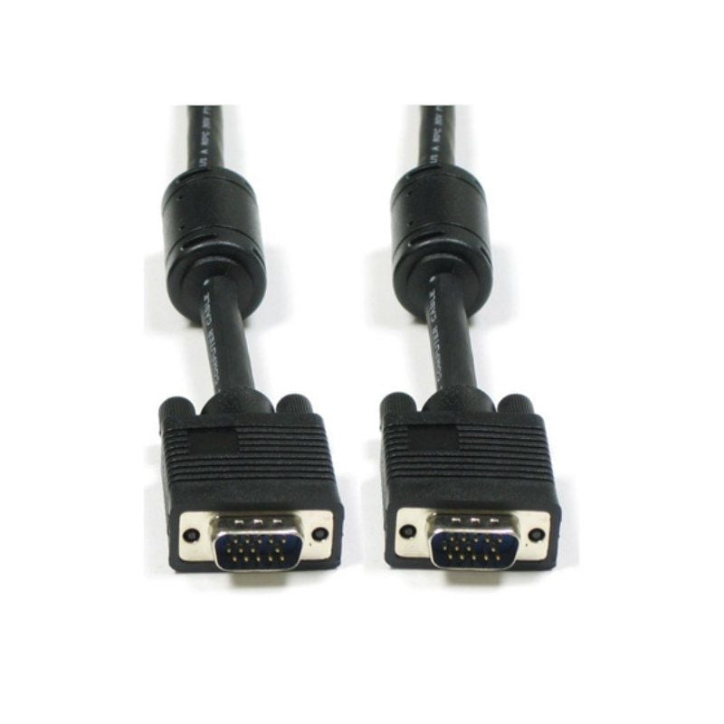 Cable SVGA 3GO CVGA15MM/ VGA Macho - VGA Macho/ 15m/ Negro 8436531552268 CVGA15MM 3GO-CAB CVGA15MM