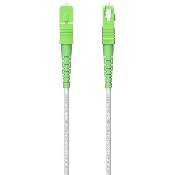 Cable de Fibra Óptica G657A2 3.0 9/125 SMF Aisens A152-0615/ LSZH/ 60m/ Blanco 8436574707144 A152-0615 AIS-CAB A152-0615