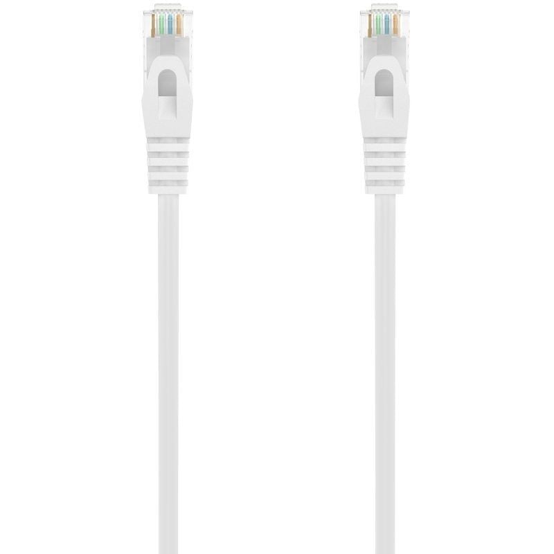 Cable de Red RJ45 AWG24 UTP Aisens A145-0594 Cat.6A/ LSZH/ 1m/ Blanco 8436574707069 A145-0594 AIS-CAB A145-0594