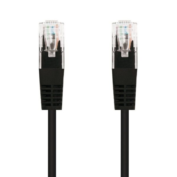 Cable de Red RJ45 UTP Nanocable 10.20.0105-BK Cat.5e/ 5m/ Negro 8433281005297 10.20.0105-BK NAN-CAB 10 20 0105-BK