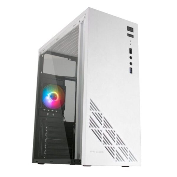 Caja Gaming Semitorre Mars Gaming MC100/ Blanca 8437023094402 MC100W TAC-CAJA MC100 WH