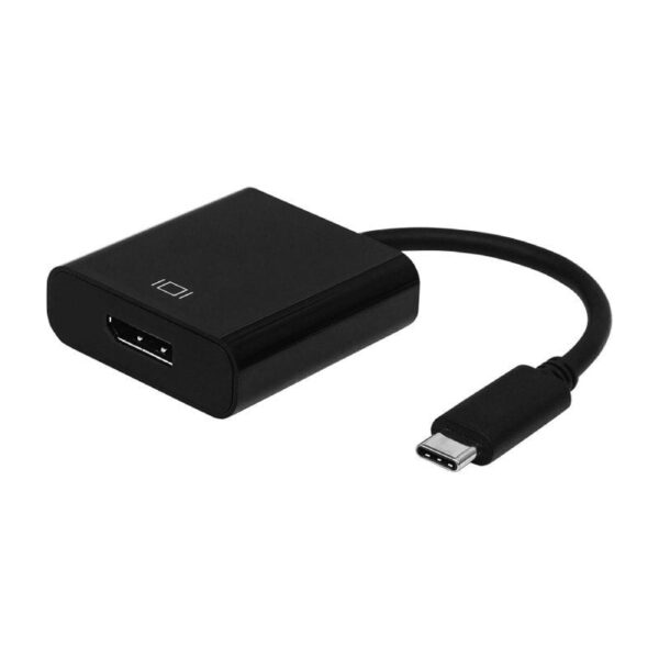 Conversor Aisens A109-0345/ USB Tipo-C Macho - DisplayPort Hembra/ 15cm/ Negro 8436574703559 A109-0345 AIS-ADP A109-0345