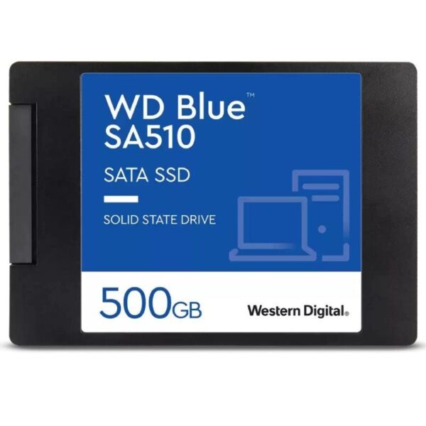 Disco SSD Western Digital WD Blue SA510 500GB/ SATA III 718037884639 WDS500G3B0A WD-SSD WD BL SA510 500GB