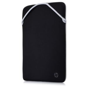 Funda HP 2F2J1AA Reversible para Portátiles hasta 14.1"/ Negro y Plata 195161359484 2F2J1AA HPA-FUNDA REVER 14 BK SV