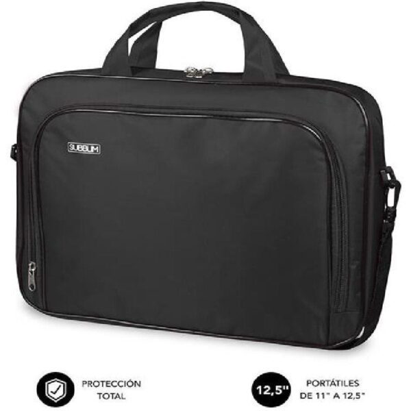 Maletín Subblim Oxford para Portátiles hasta 12.5"/ Negro 8436586741211 SUB-LB-1OLB001 SUB-MAL LB-1OLB001