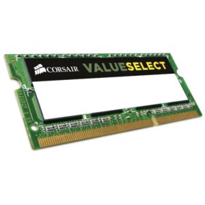 Memoria RAM Corsair ValueSelect 8GB/ DDR3/ 1600MHz/ 1.35V-1.5V/ CL11/ SODIMM 843591044967 CMSO8GX3M1C1600C11 COR-8GB CMSO8GX3M1C1600C11