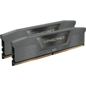 Memoria RAM Corsair Vengeance 2 x 32GB/ DDR5/ 5600MHz/ 1.25V/ CL40/ DIMM 840006698166 CMK64GX5M2B5600Z40 COR-64GB CMK64GX5M2B5600Z40