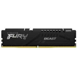 Memoria RAM Kingston FURY Beast 16GB/ DDR5/ 4800MHz/ 1.1V/ CL38/ DIMM 740617324389 KF548C38BB-16 KIN-FB KF548C38BB 16