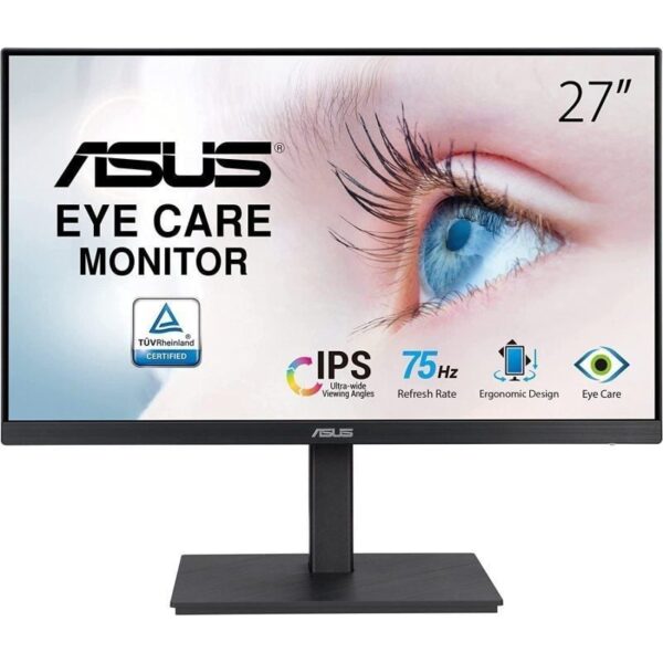 Monitor Asus VA27EQSB 27"/ Full HD/ Multimedia/ Regulable en altura/ Negro 4711081557272 90LM0559-B01170 ASU-M VA27EQSB