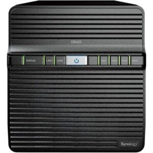 NAS Synology Diskstation DS423/ 4 Bahías 3.5"- 2.5"/ 2GB DDR4/ Formato Torre 4711174724918 DS423 SYN-NAS DS423