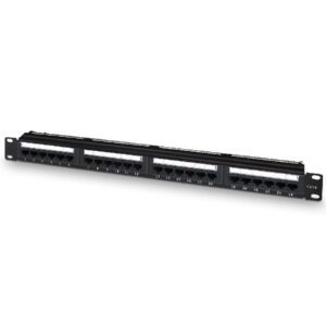 Patch Panel Aisens A141-0509/ 24 Puertos/ Cat.6/ Altura 1U/ Gestión de Cables 8436574705713 A141-0509 AIS-PATCH A141-0509